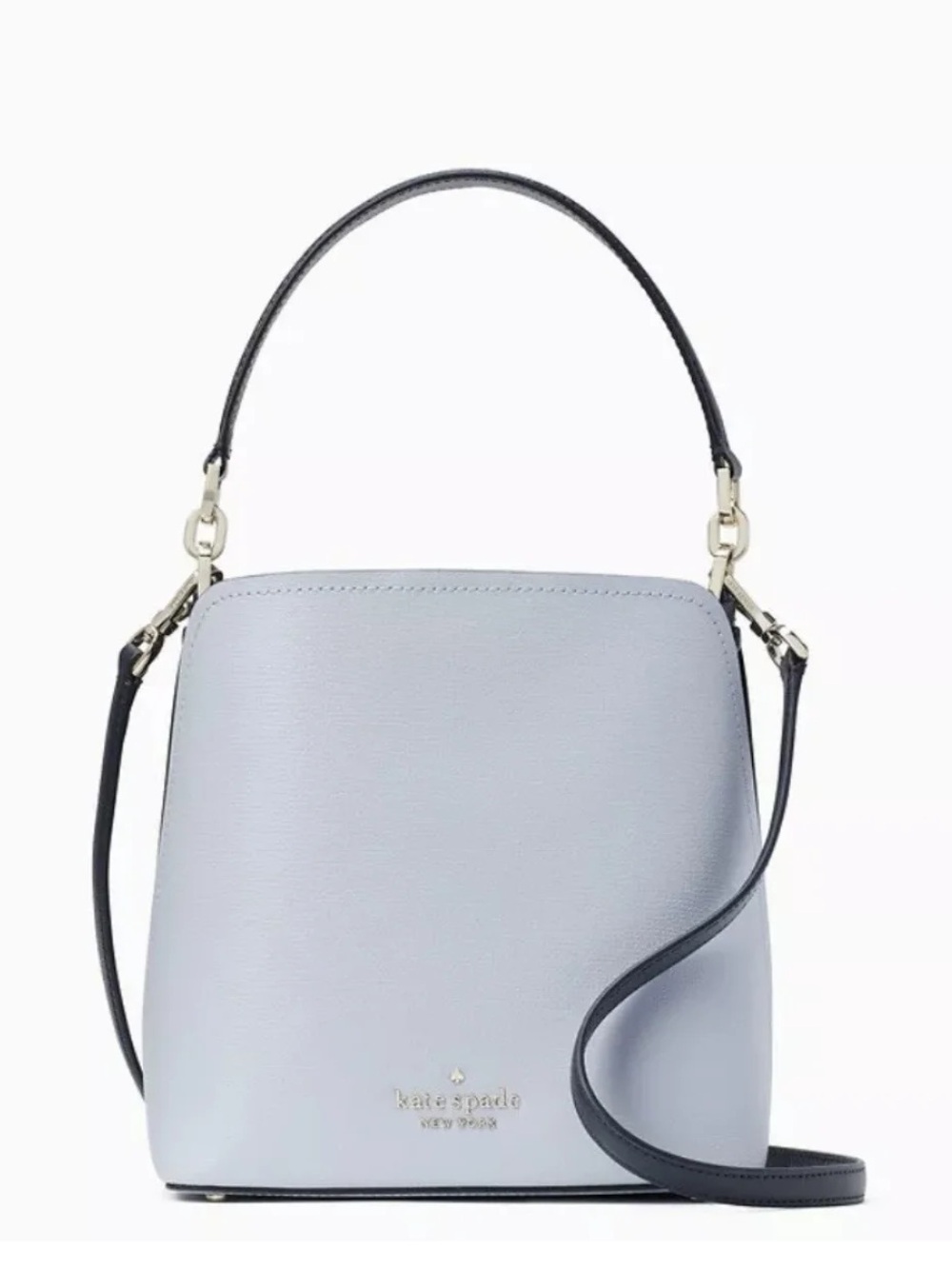 kate spade Darcy small bucket bag Light Blue Convertible Crossbody Bag